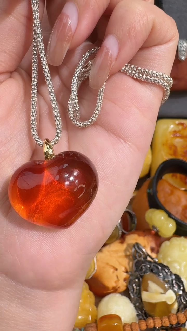 裸石琥珀未镶嵌?****?吊坠