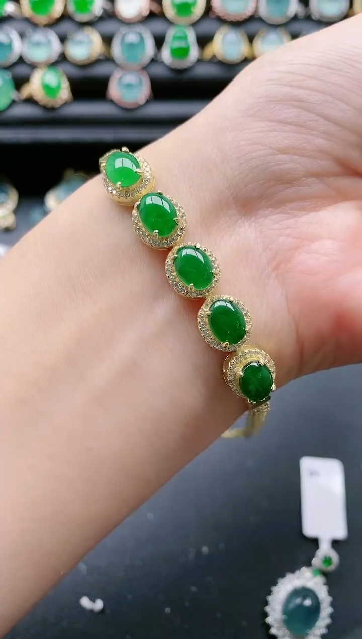 【闪购商品】翡翠戒指银S925镶嵌1111111