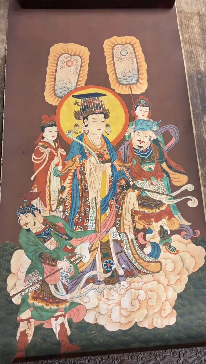 装裱画澄空梵像高端精选链接AA96