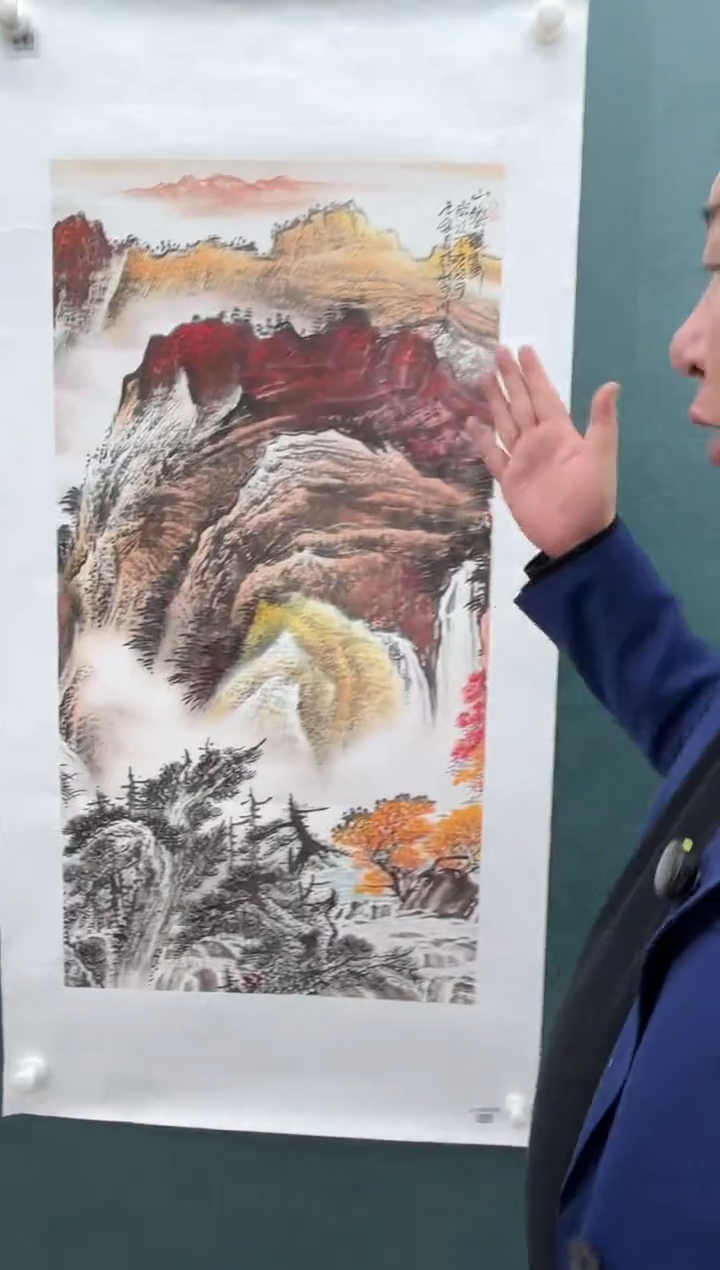 【闪购商品】绘画李川浦-国画-三尺-3-5