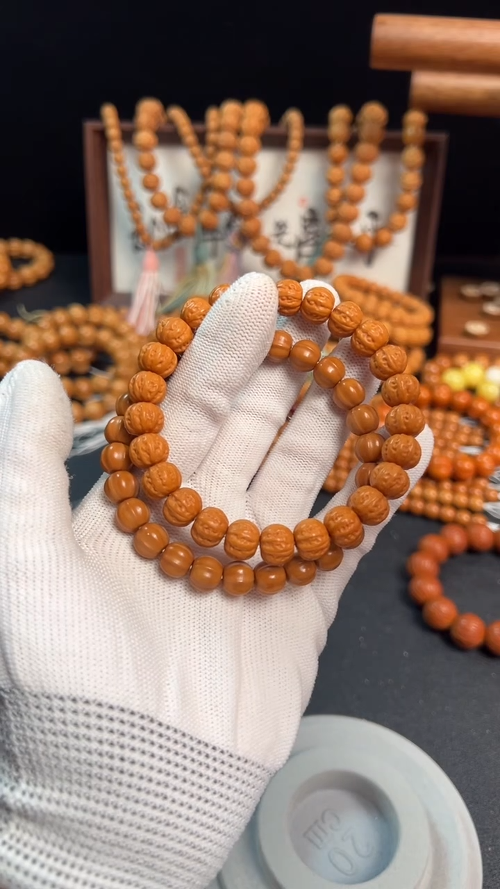 手串/手链核桃==小鲨鱼背小京八棱