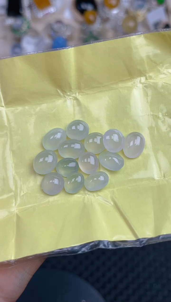 【闪购商品】定制翡翠未镶嵌翡翠裸石蛋面110