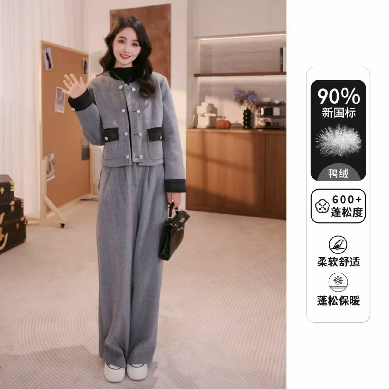 2025秋冬季女生设计师套装 WYNZB000Z032