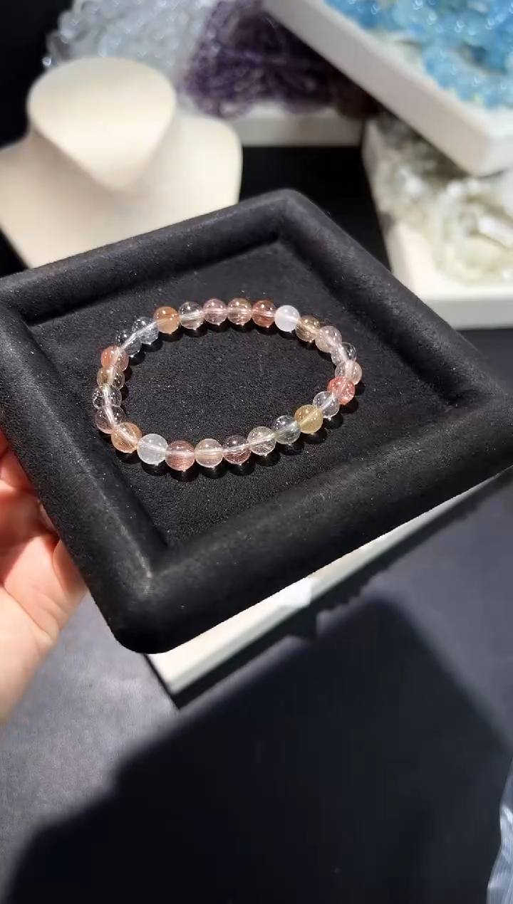 未镶嵌手串水晶79o多样性发其一【1条】默认微瑕