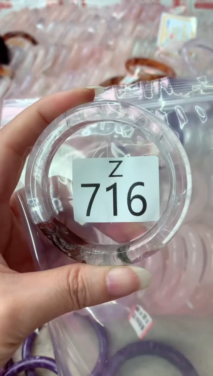 未镶嵌手镯水晶Z716-55