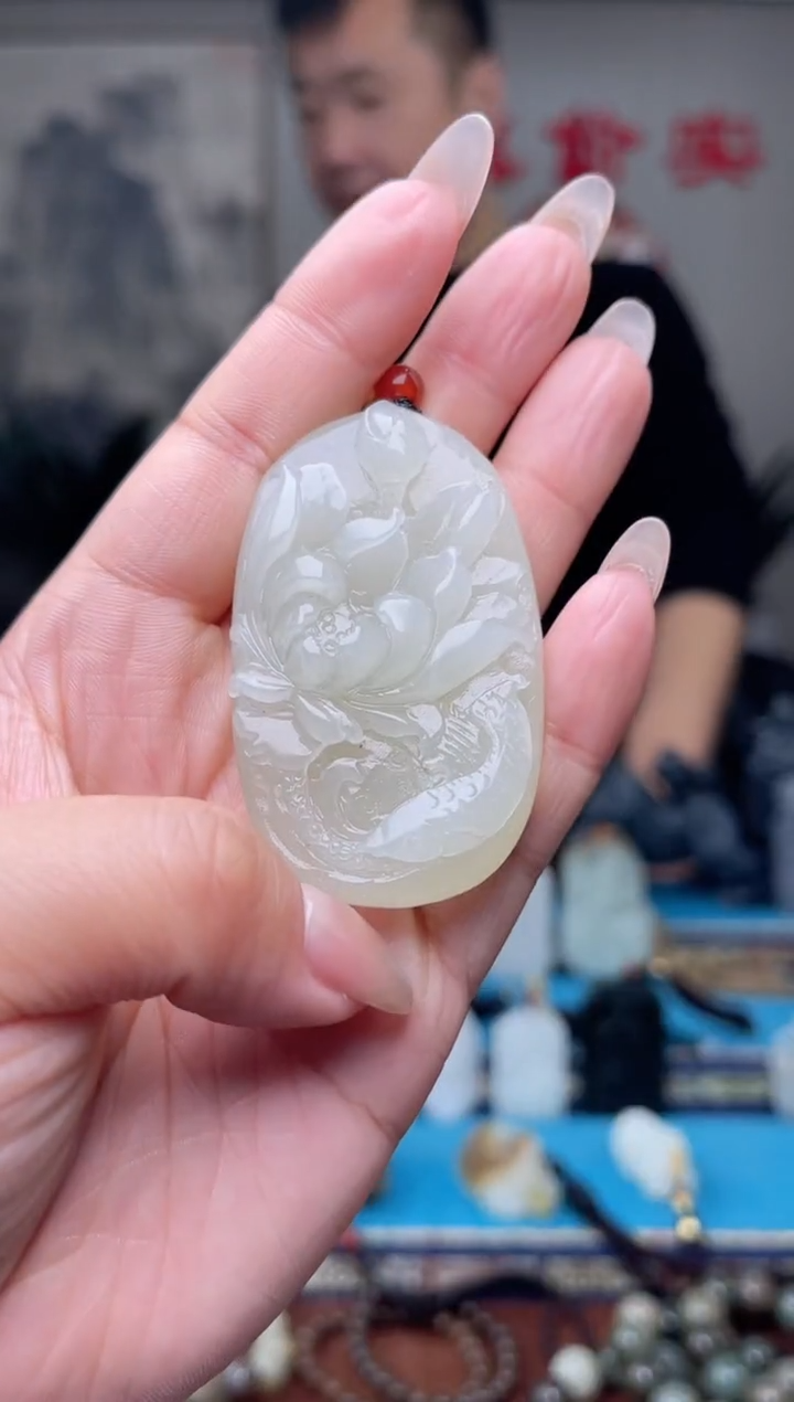 【闪购商品】和田玉挂件未镶嵌1