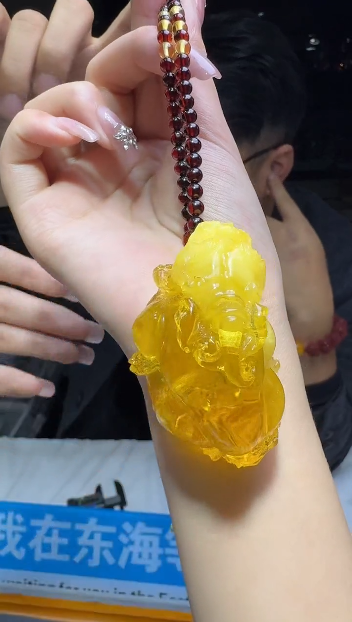 【闪购商品】琥珀颈饰未镶嵌多样性发一件 343