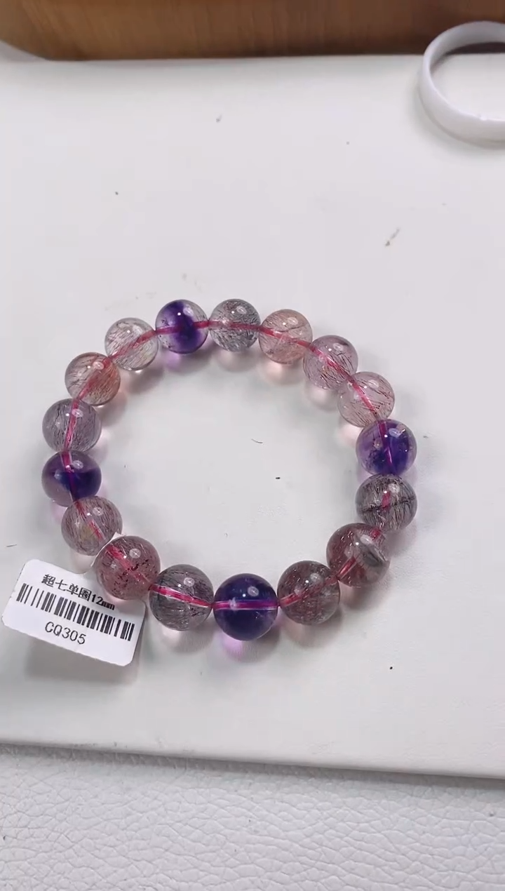 【闪购商品】水晶手链未镶嵌12mm多人多样性发其一