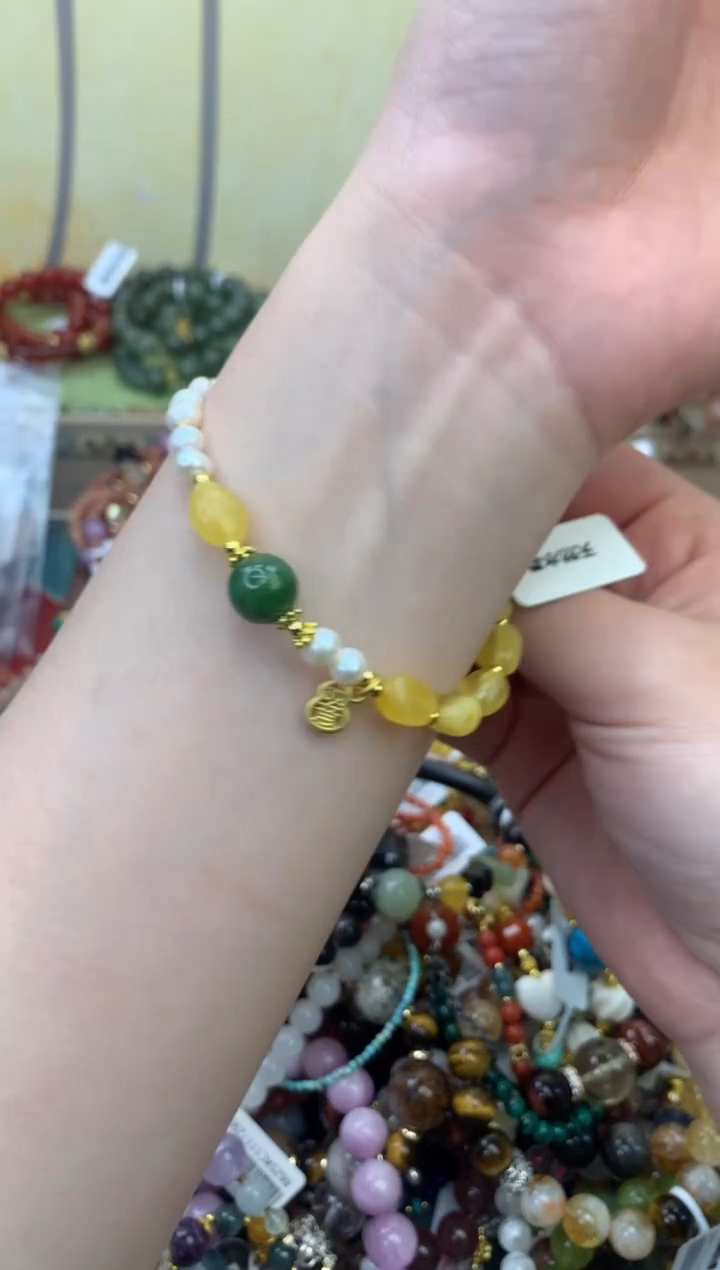 未镶嵌手绳淡水珍珠136