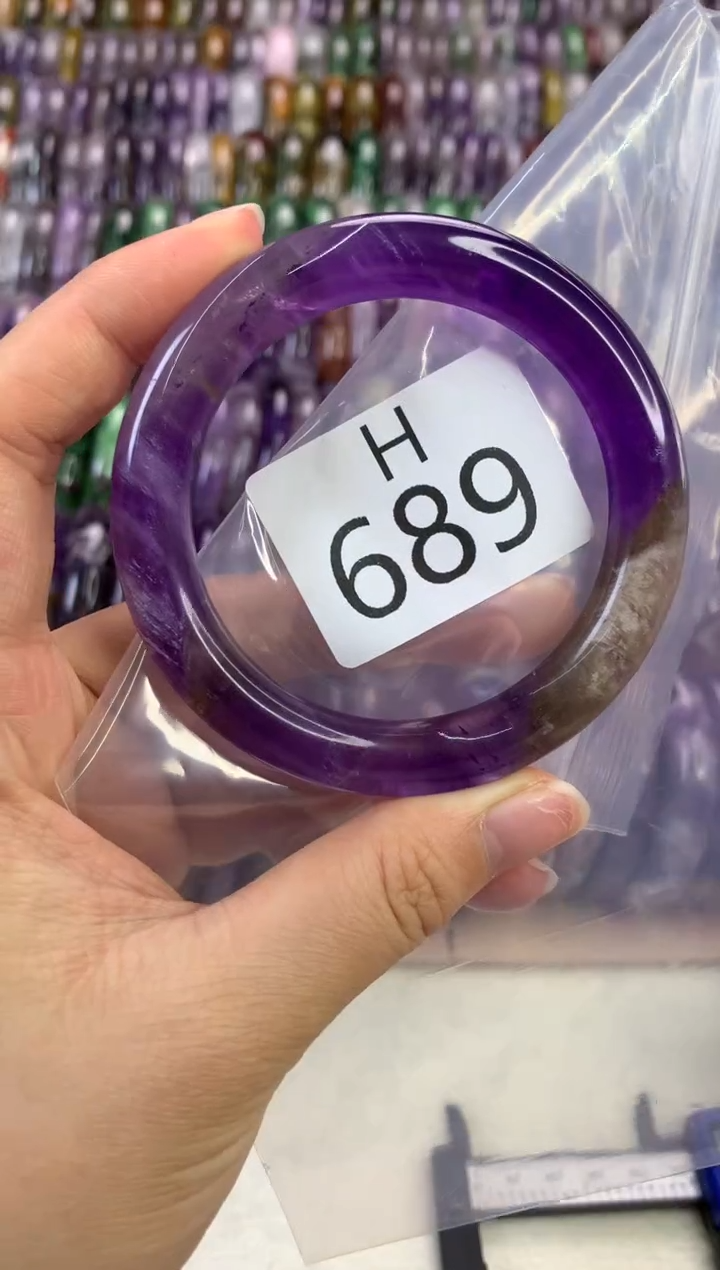 【闪购商品】水晶水晶手镯H未镶嵌689-55