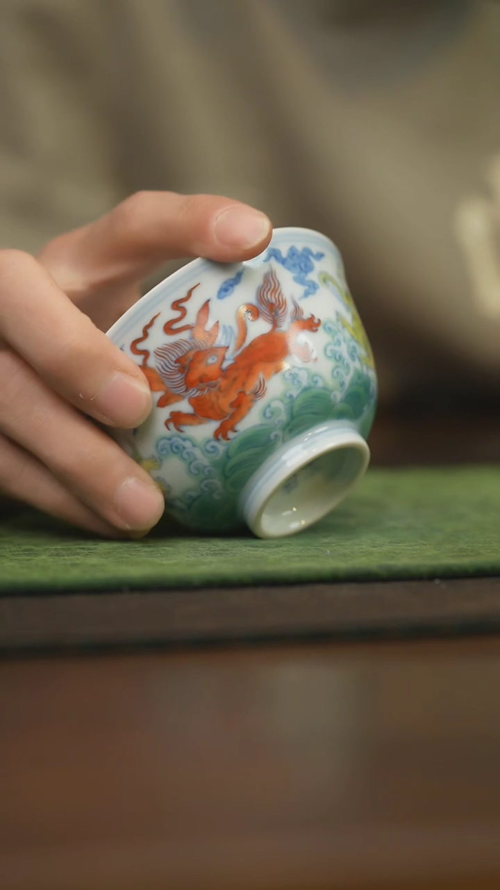 【闪购商品】杯柴窑青花破价福利