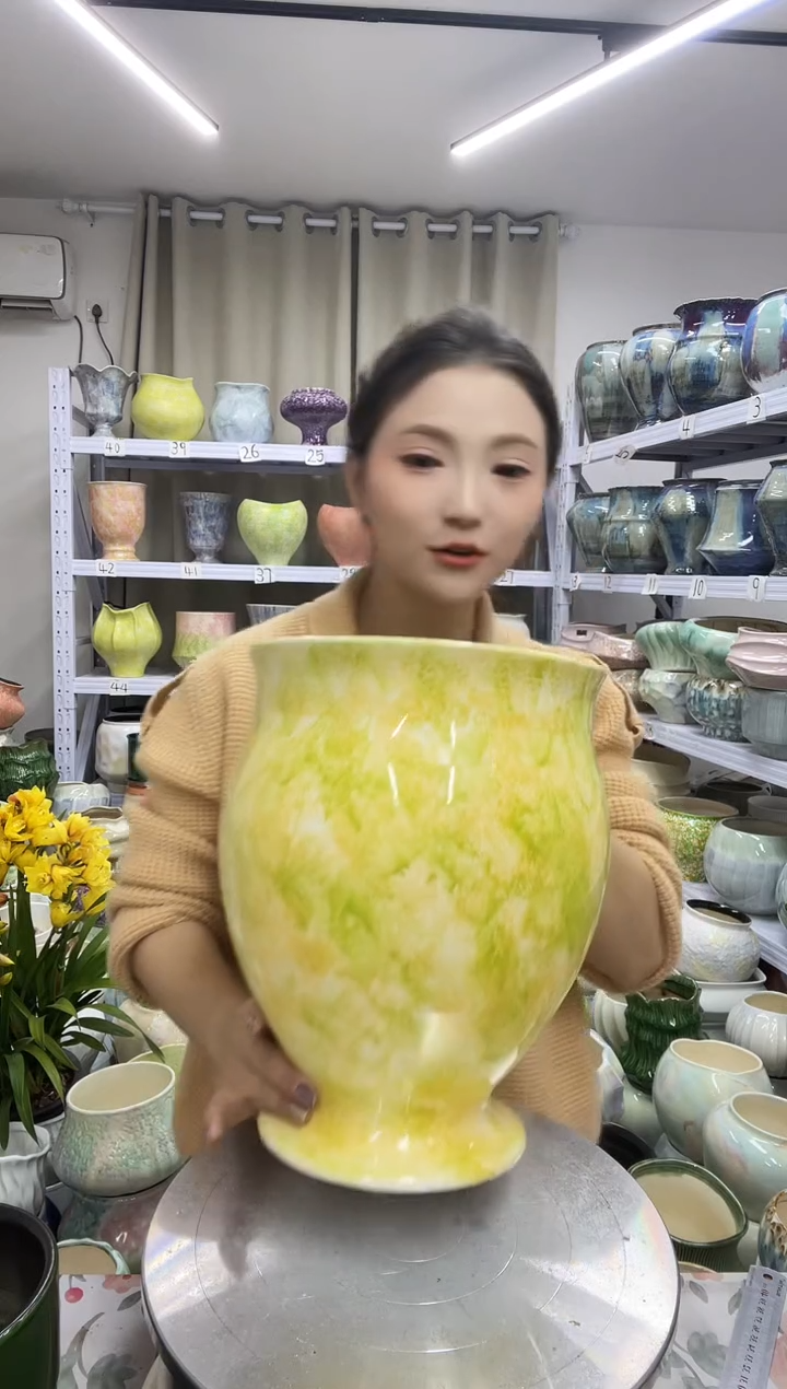 【12.4号】  花盆  高 ： 29   口：21