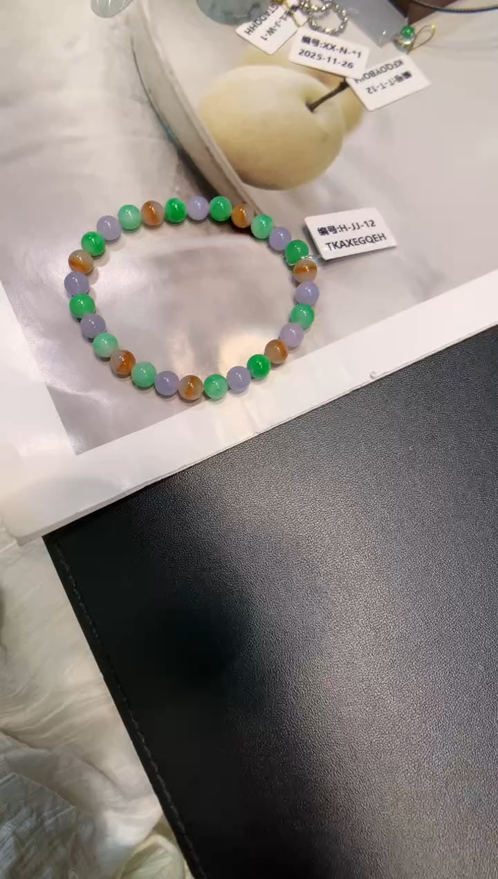 未镶嵌手串翡翠手串