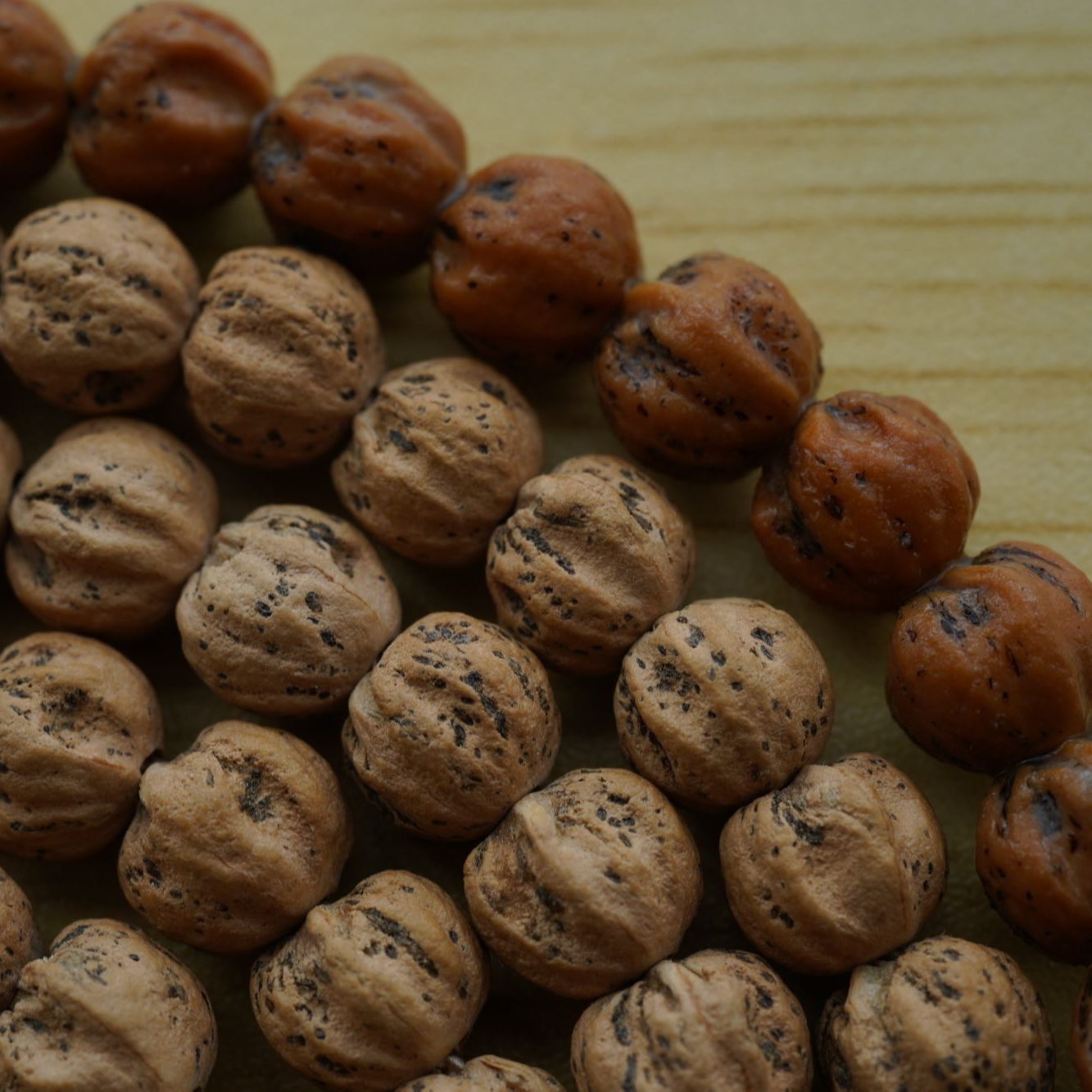 【龙蛋】热振柏香籽文玩毕业级百香籽108颗南瓜桩百香子手串（赤系列