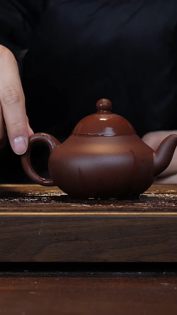 【闪购商品】紫砂茶壶新年福利底槽青梨形