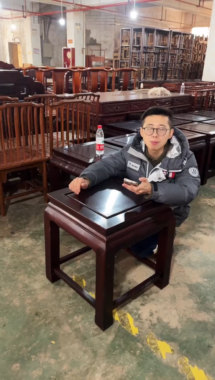 【闪购商品】黑酸枝木类成套家具J111