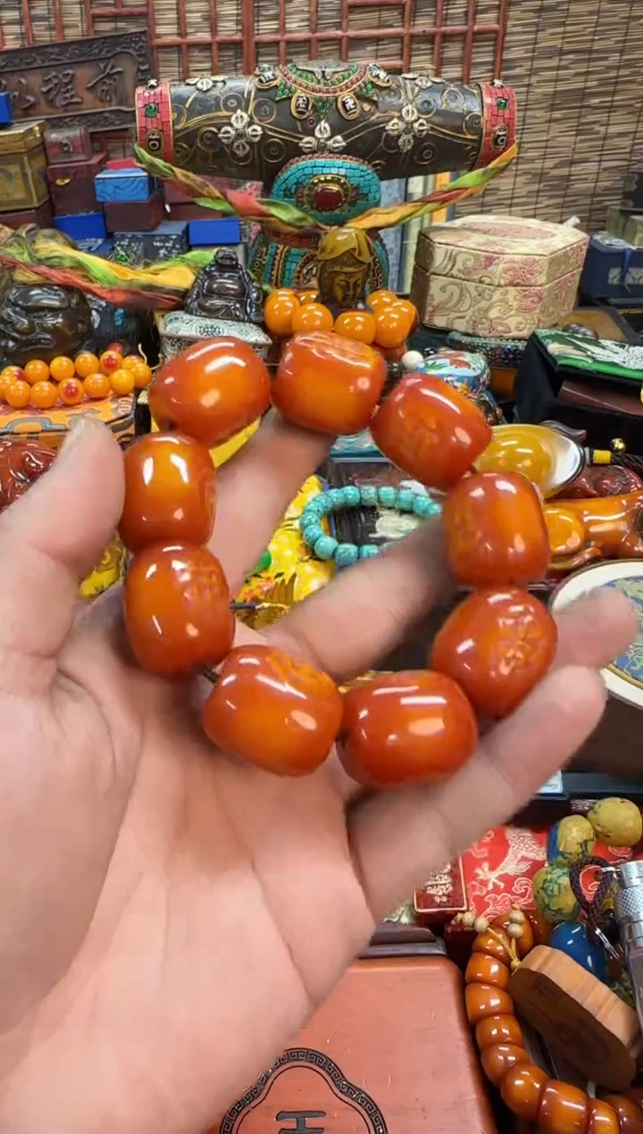 【闪购商品】蜜蜡裸石未镶嵌当天订单当天直发如图所示