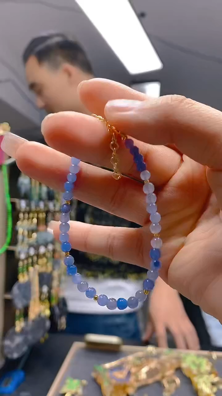 【闪购商品】翡翠耳饰合金361翡翠手链