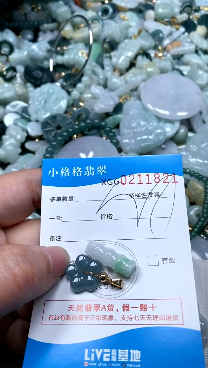 【闪购商品】翡翠颈饰未镶嵌闪购商品0211821