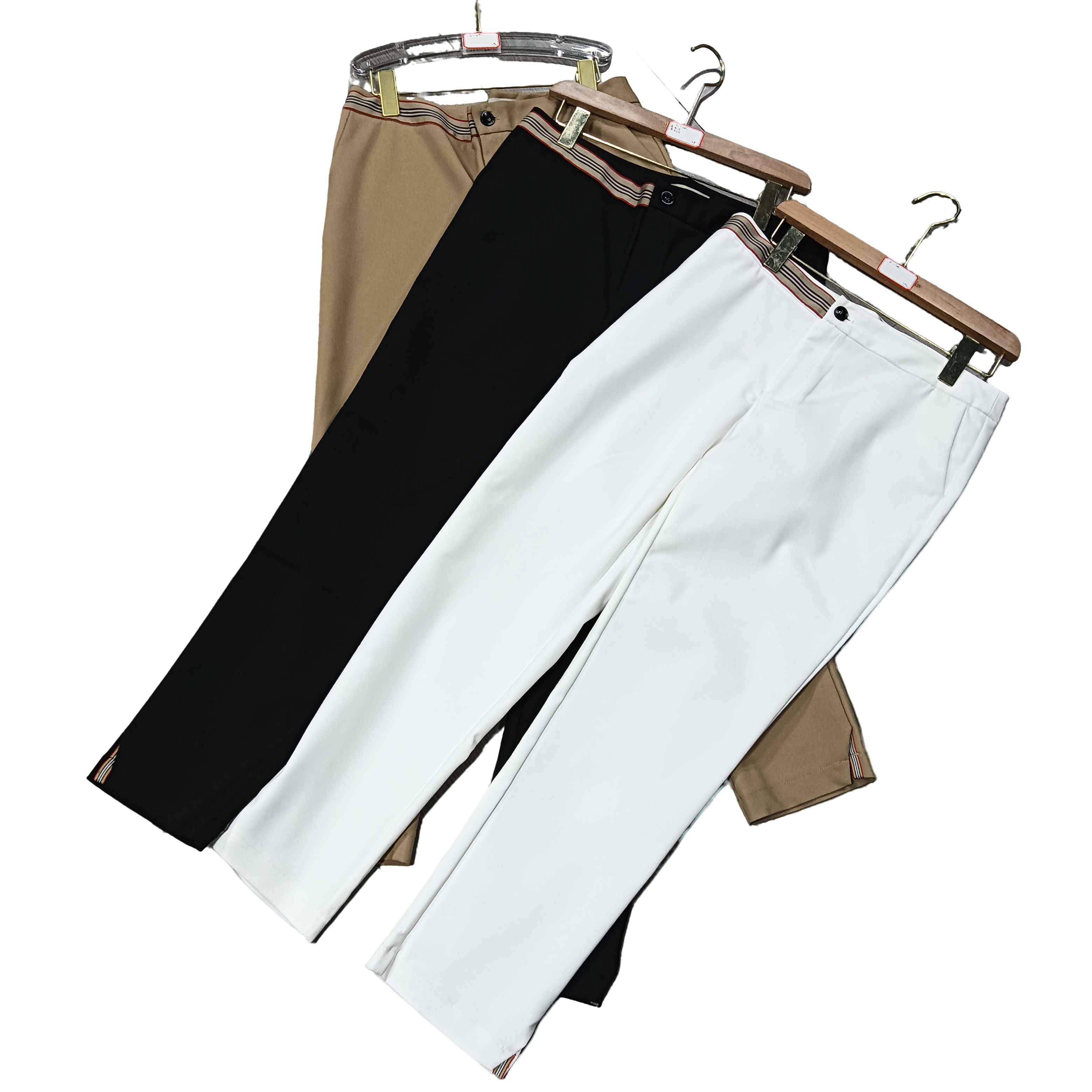 61147彩虹腰休闲小脚裤