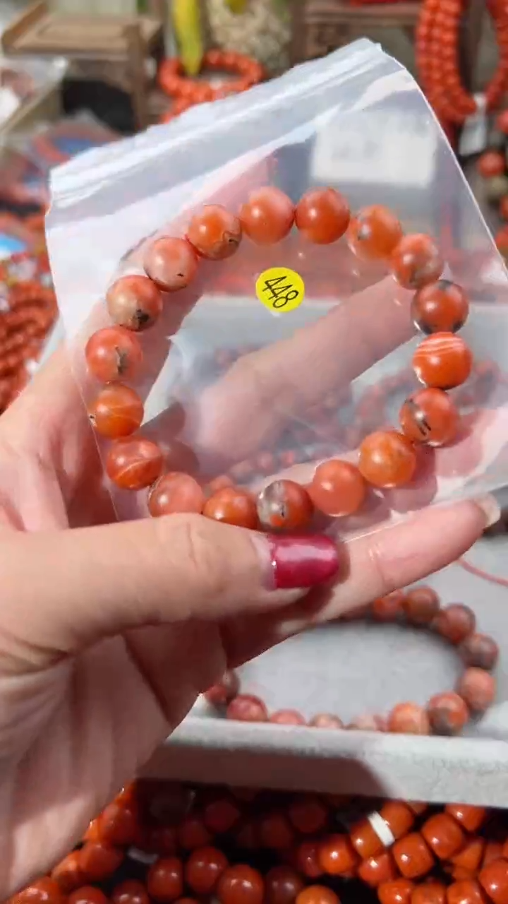 【闪购商品】南红玛瑙手串未镶嵌10