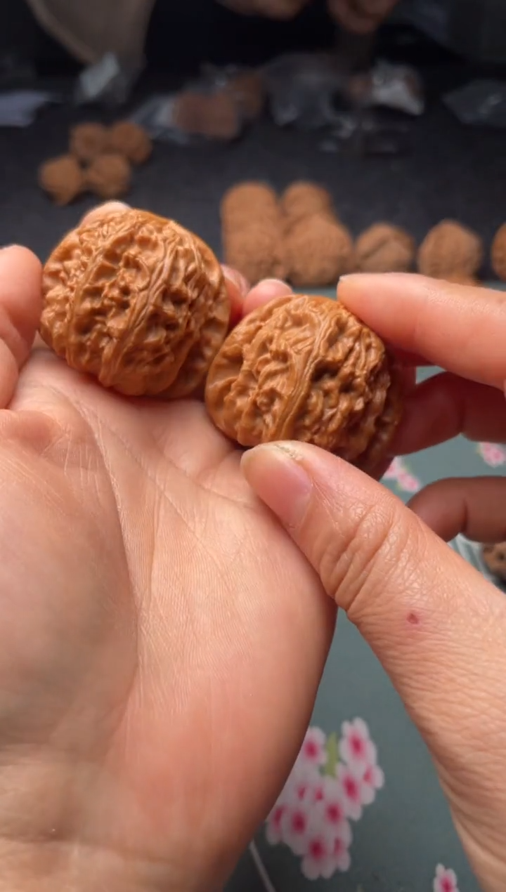 把件文玩核桃w257  白狮子40尺