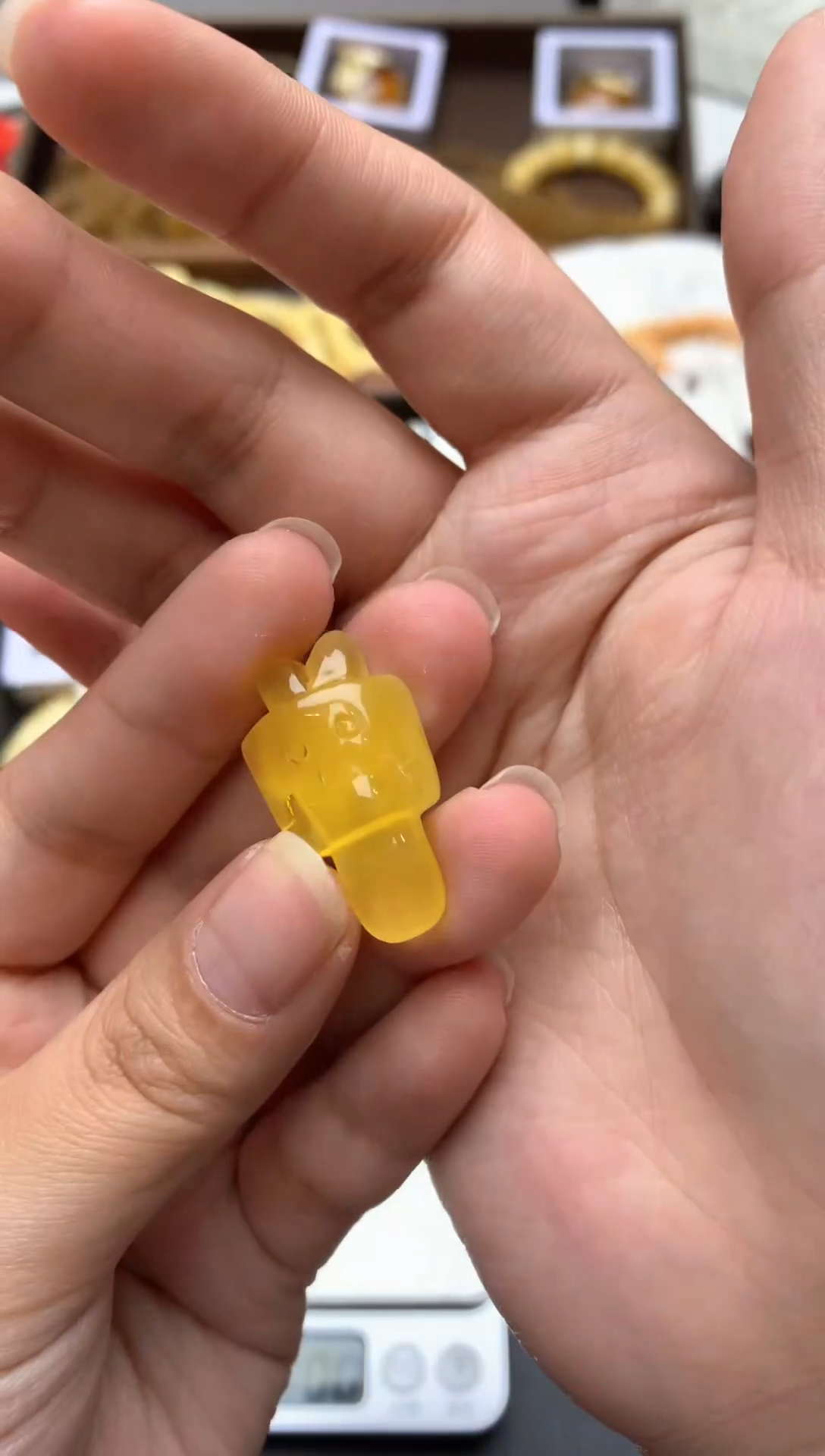 【闪购商品】琥珀珠宝奇石未镶嵌089琥珀蜜蜡 花粉