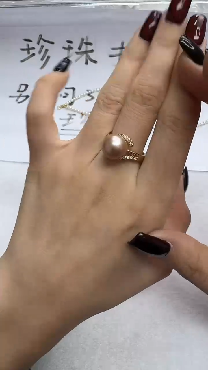 【闪购商品】淡水珍珠戒指合金LZ1040