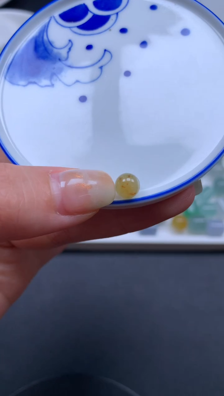 翡翠散珠天然翡翠D1904