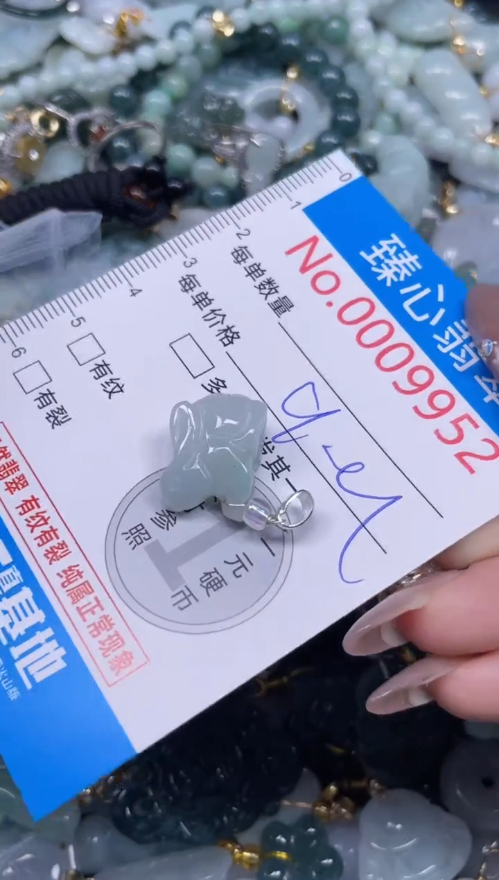 颈饰未镶嵌翡翠9952