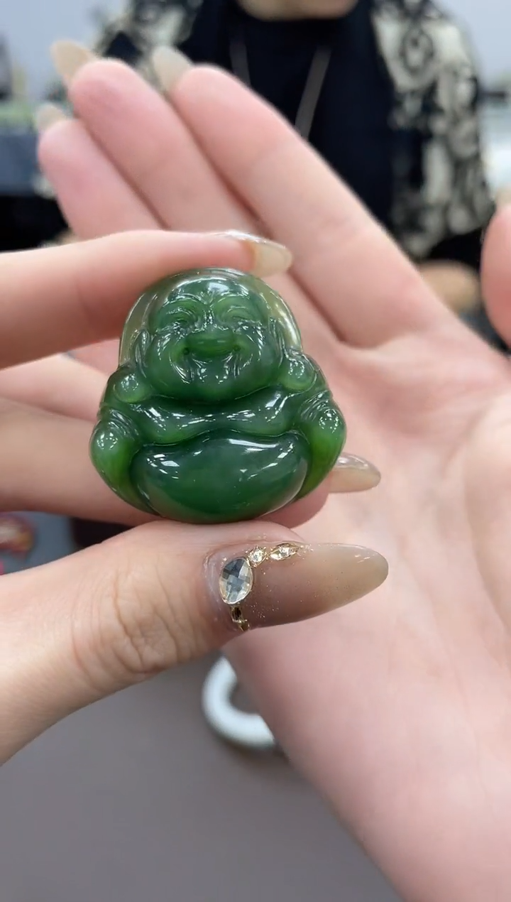 【闪购商品】和田玉吊坠未镶嵌多样性拍一发一碧玉佛公ww
