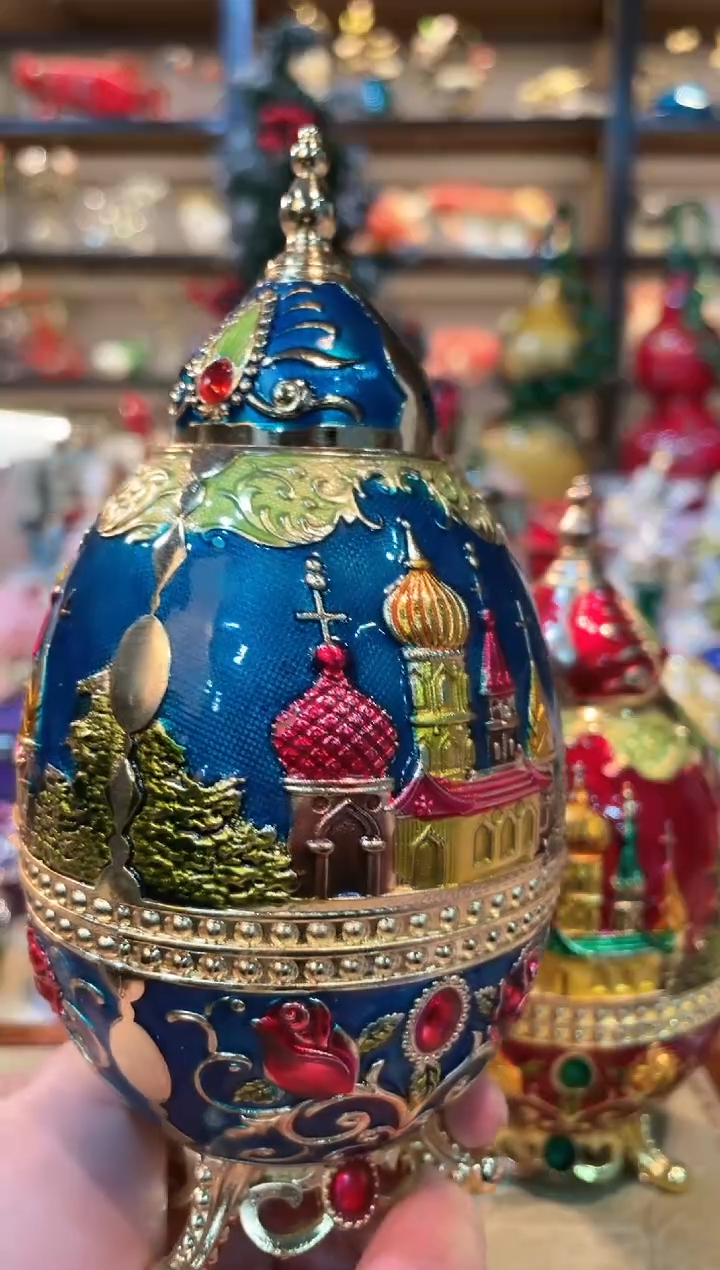 【闪购商品】 珐琅彩精致首饰盒