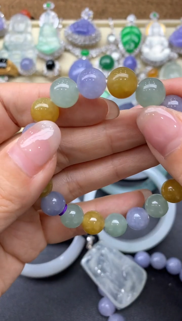 【闪购商品】翡翠手串未镶嵌421-中国好珍宝