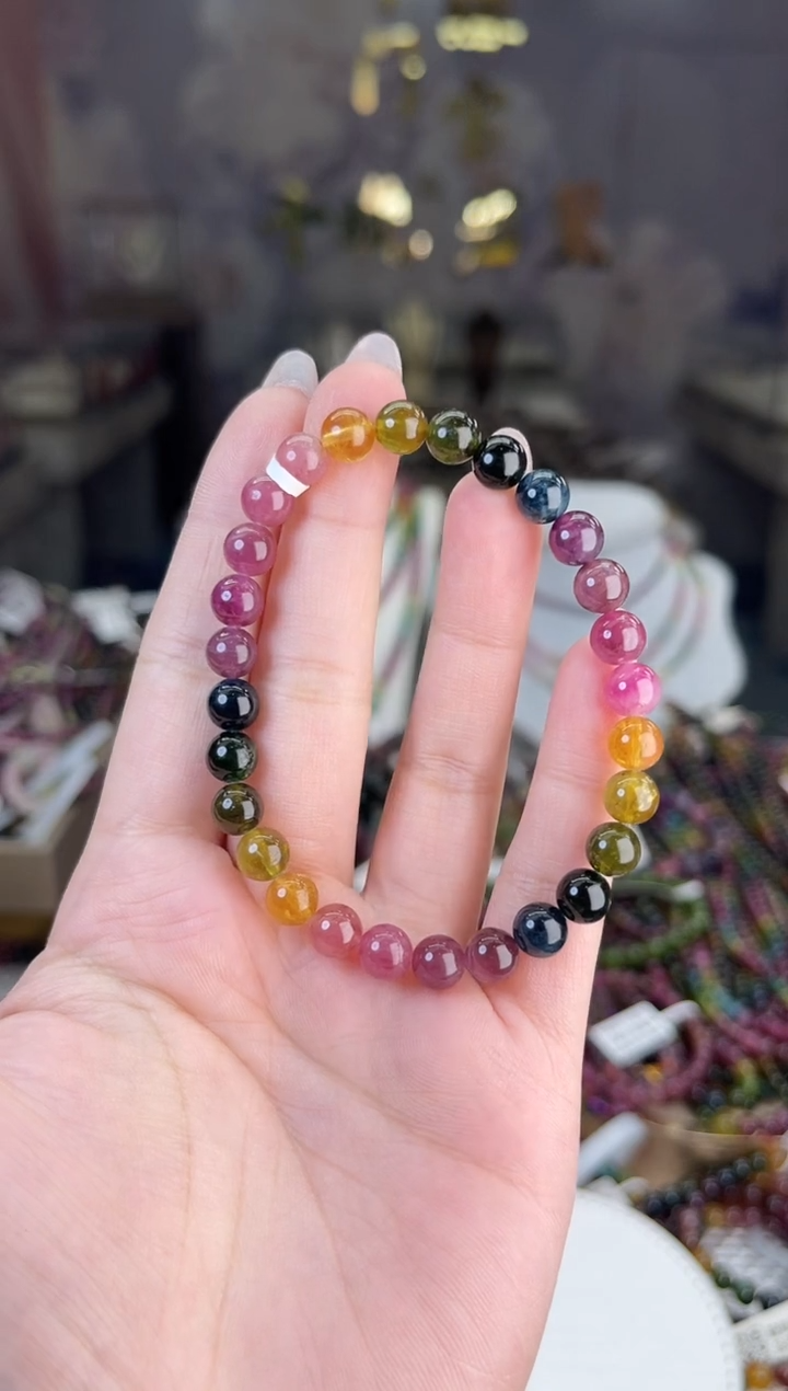 【闪购商品】碧玺/未镶嵌6mm+碧玺单圈多样性发货