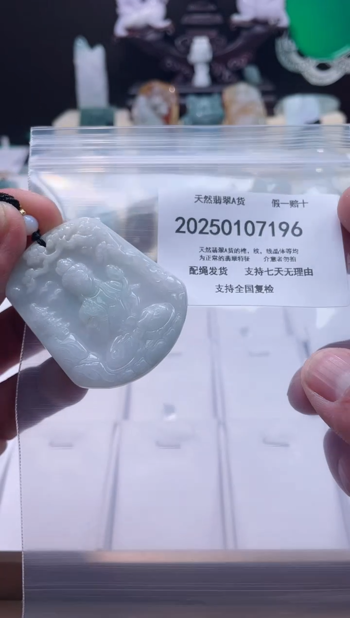 【闪购商品】翡翠颈饰未镶嵌闪购商品8号店200250010023