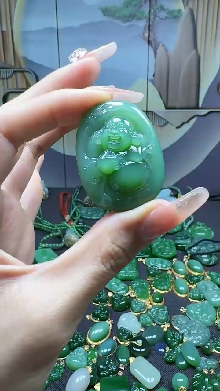 【闪购商品】和田玉挂件未镶嵌1