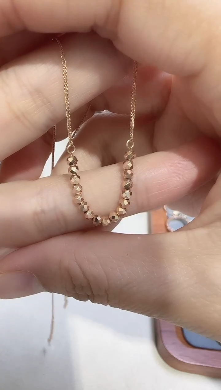 【闪购商品】18K金颈饰多样性发货发其一