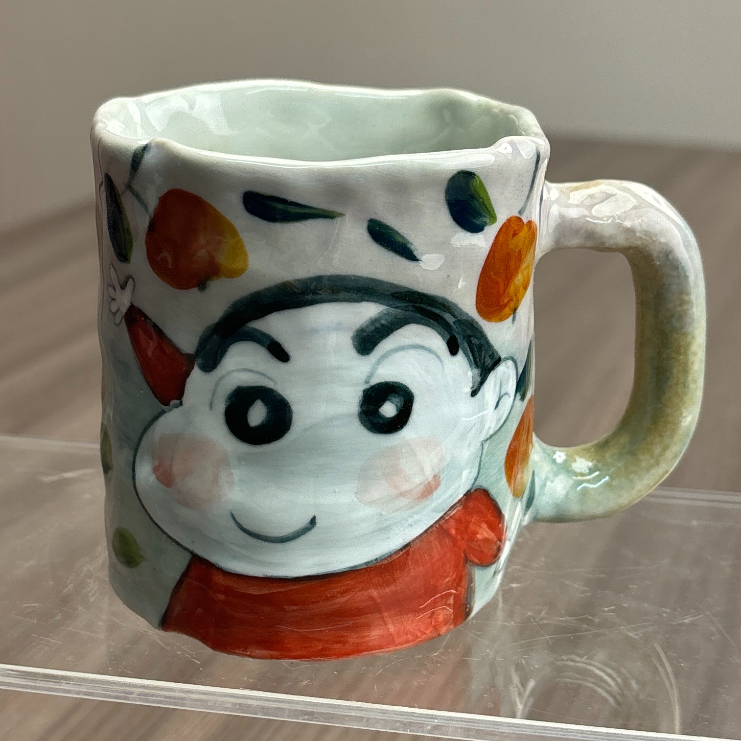 117号商品创意水杯景德镇手工手绘卡通杯