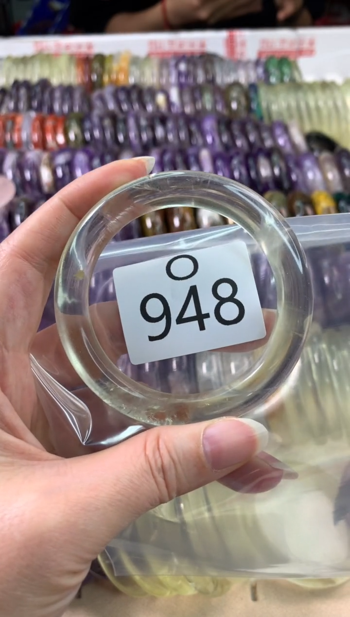 【闪购商品】水晶水晶手镯O未镶嵌948-52