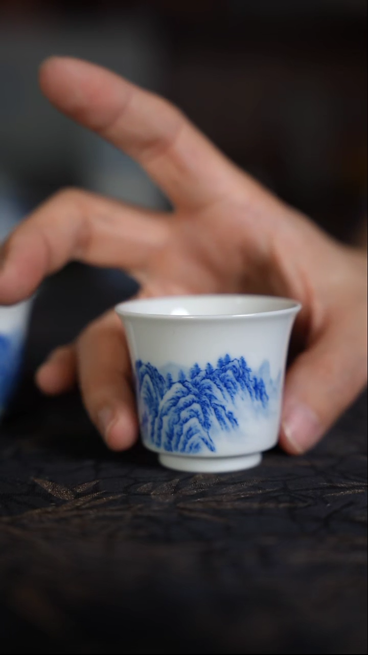 摆件瓷景德镇陶精品茶器