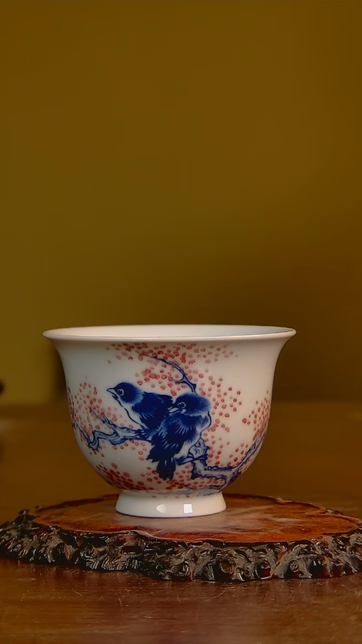 【闪购商品】杯手工手绘杯杯很美丽