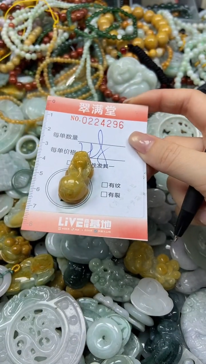 颈饰未镶嵌翡翠闪购0224296