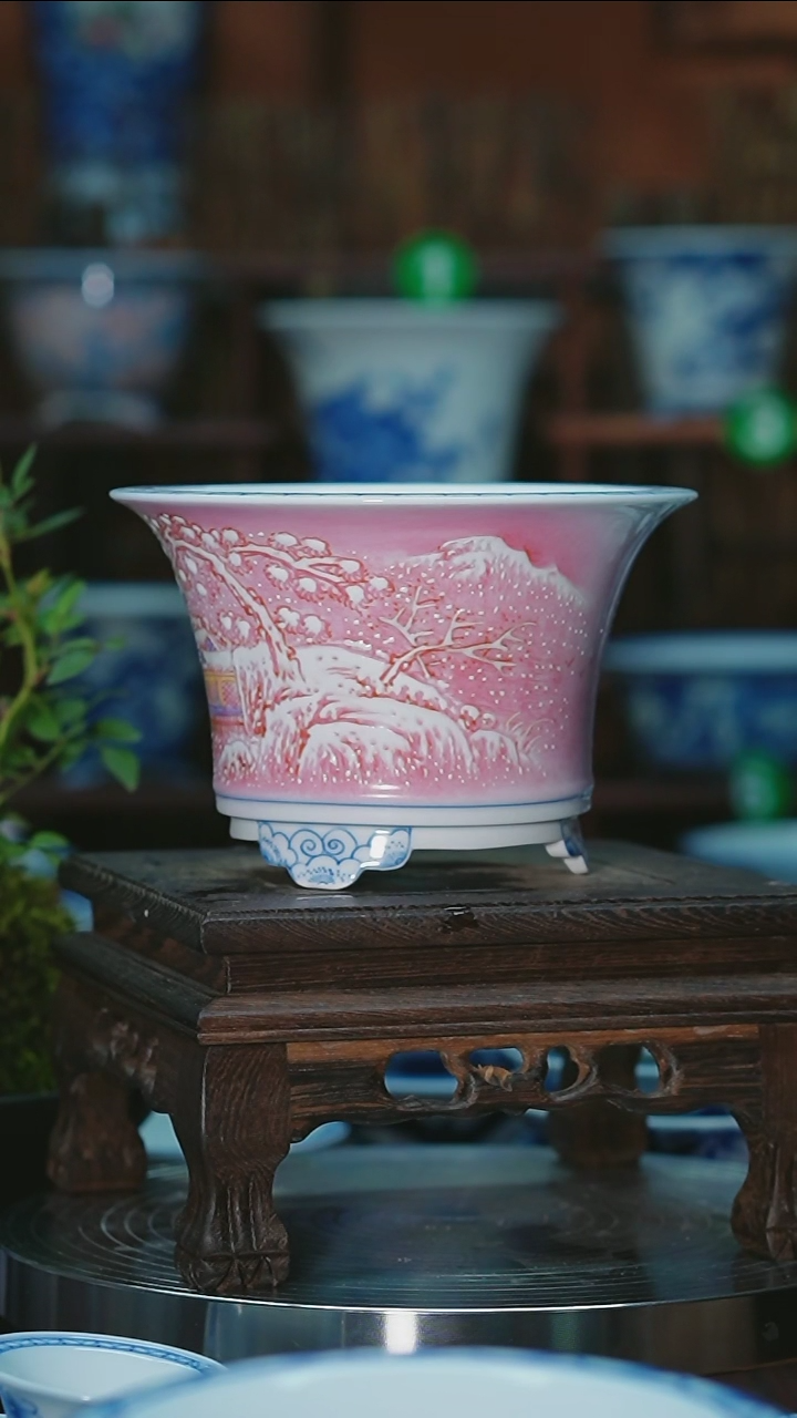 【闪购商品】其他手绘陶瓷内口10.5高8深