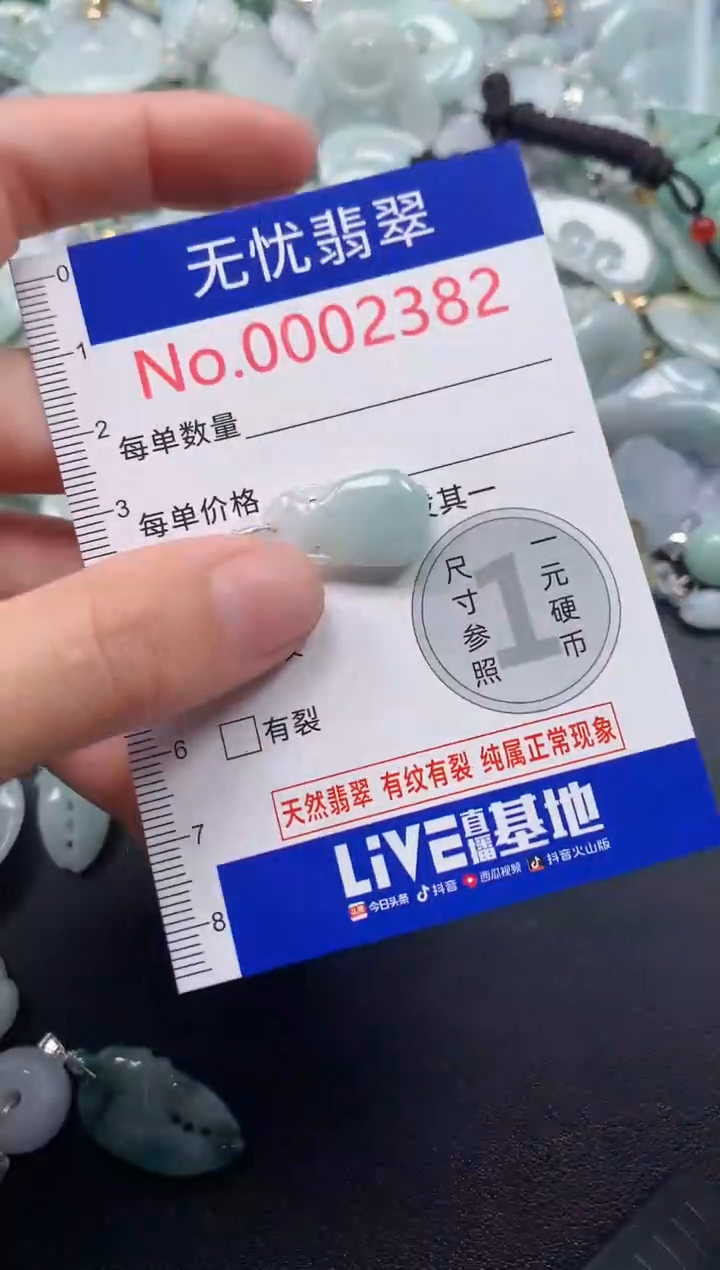 颈饰未镶嵌翡翠2382