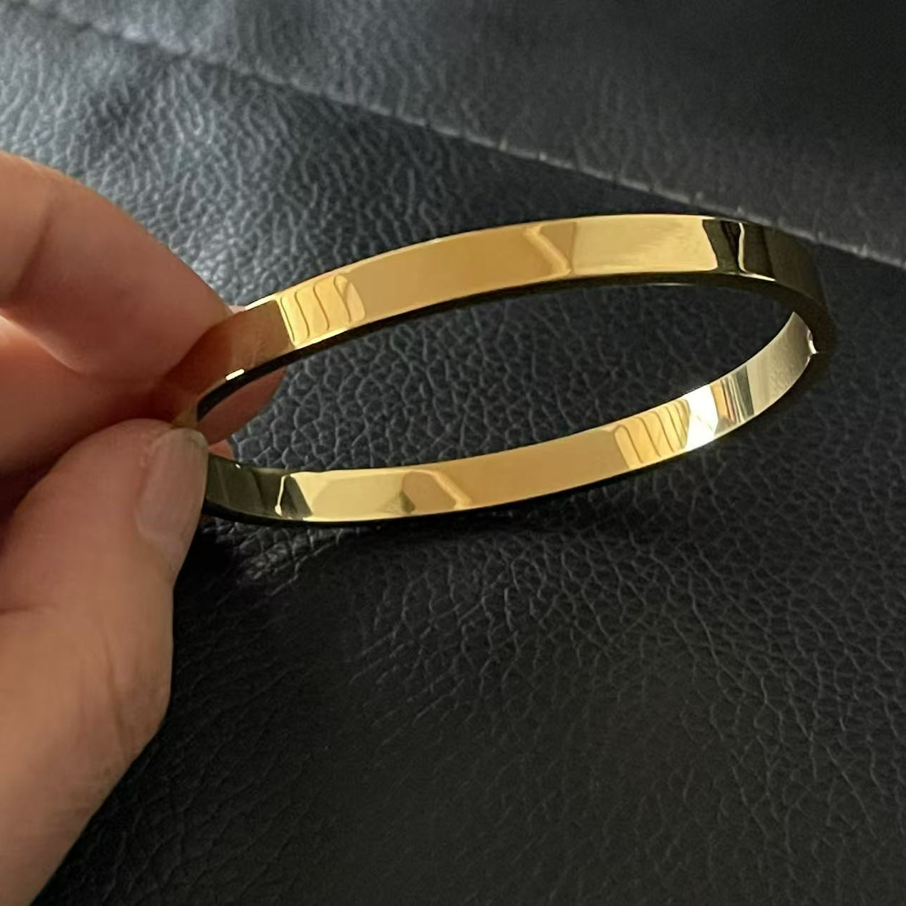 A203-光圈素面手镯