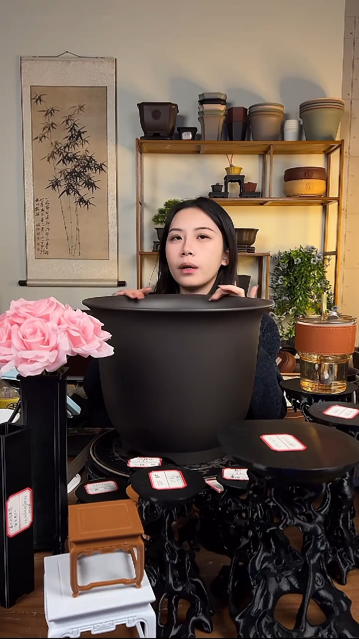 35*27金钟紫檀色2只装