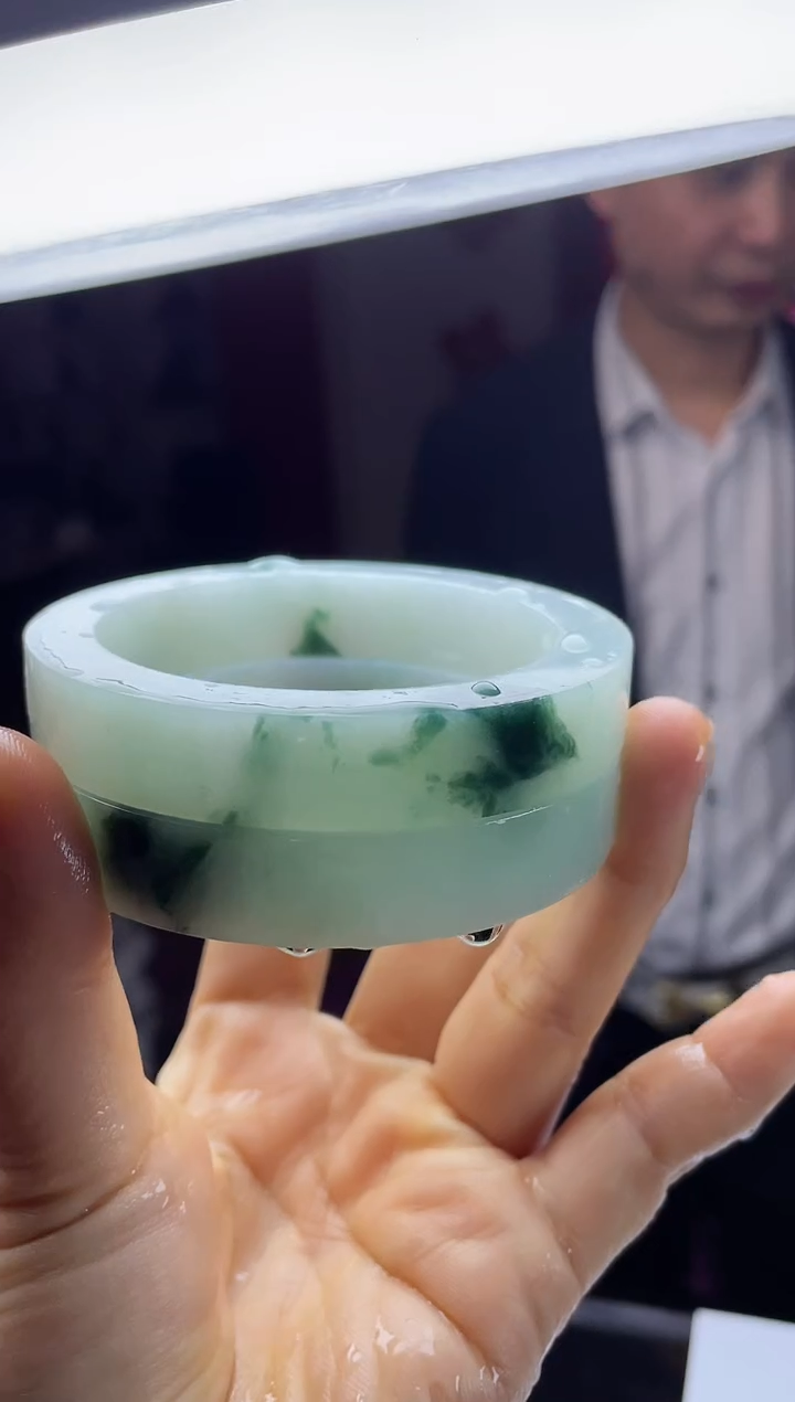 【闪购商品】定制翡翠板/饼/胚未镶嵌手镯-多样性发货发一件