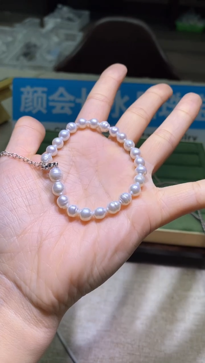 【闪购商品】淡水珍珠手链未镶嵌多样性发一件163