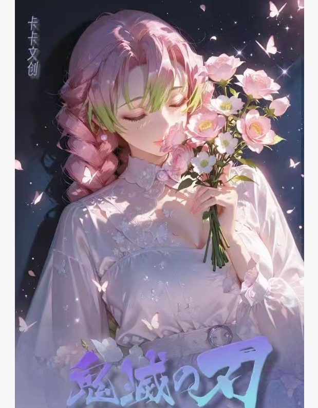 【卡卡文创】鬼灭之刃同人二创色纸默认代拆（已拆不退）