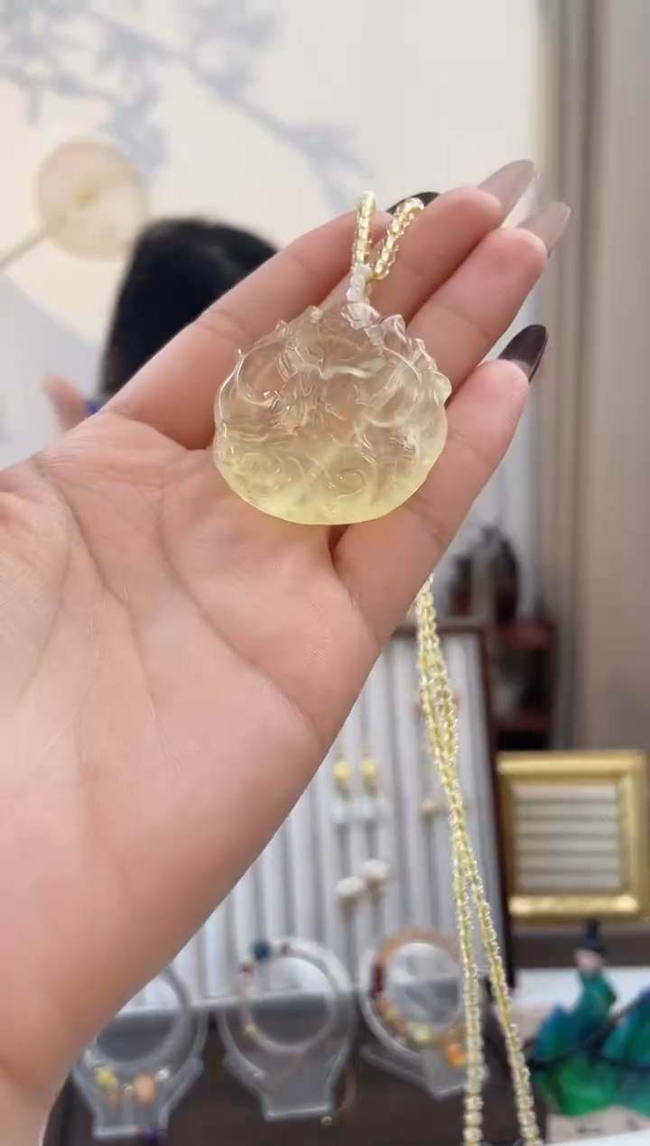 铜合金无铜合金锡合金黄水凤九项链